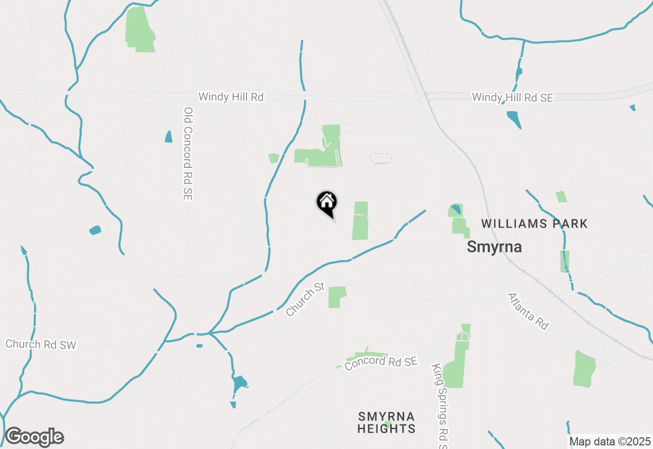 Map of 2780 Eastfield Road Se, Smyrna, GA 30080