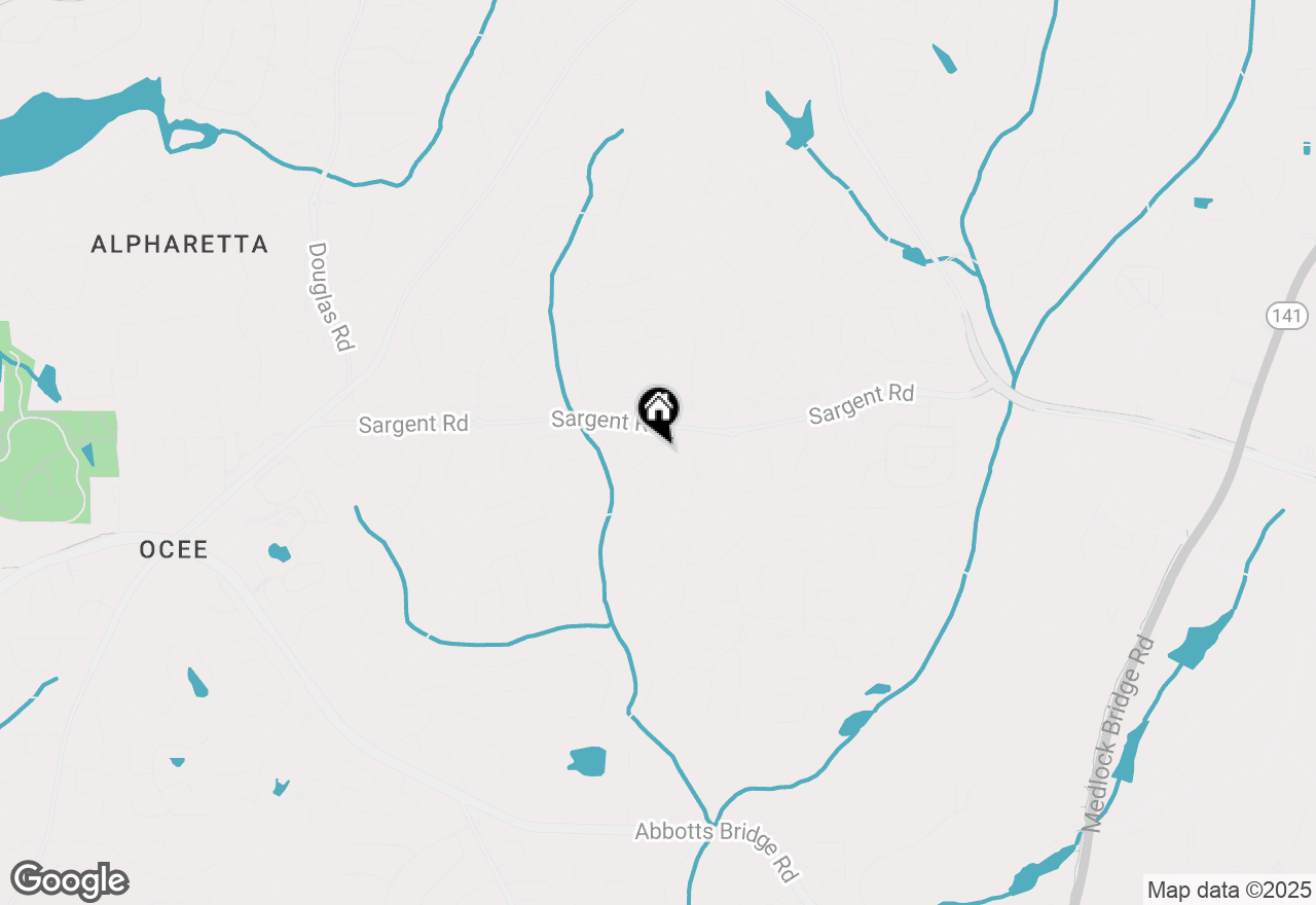 Map of 545 Ashvale Overlook, Alpharetta, GA 30005