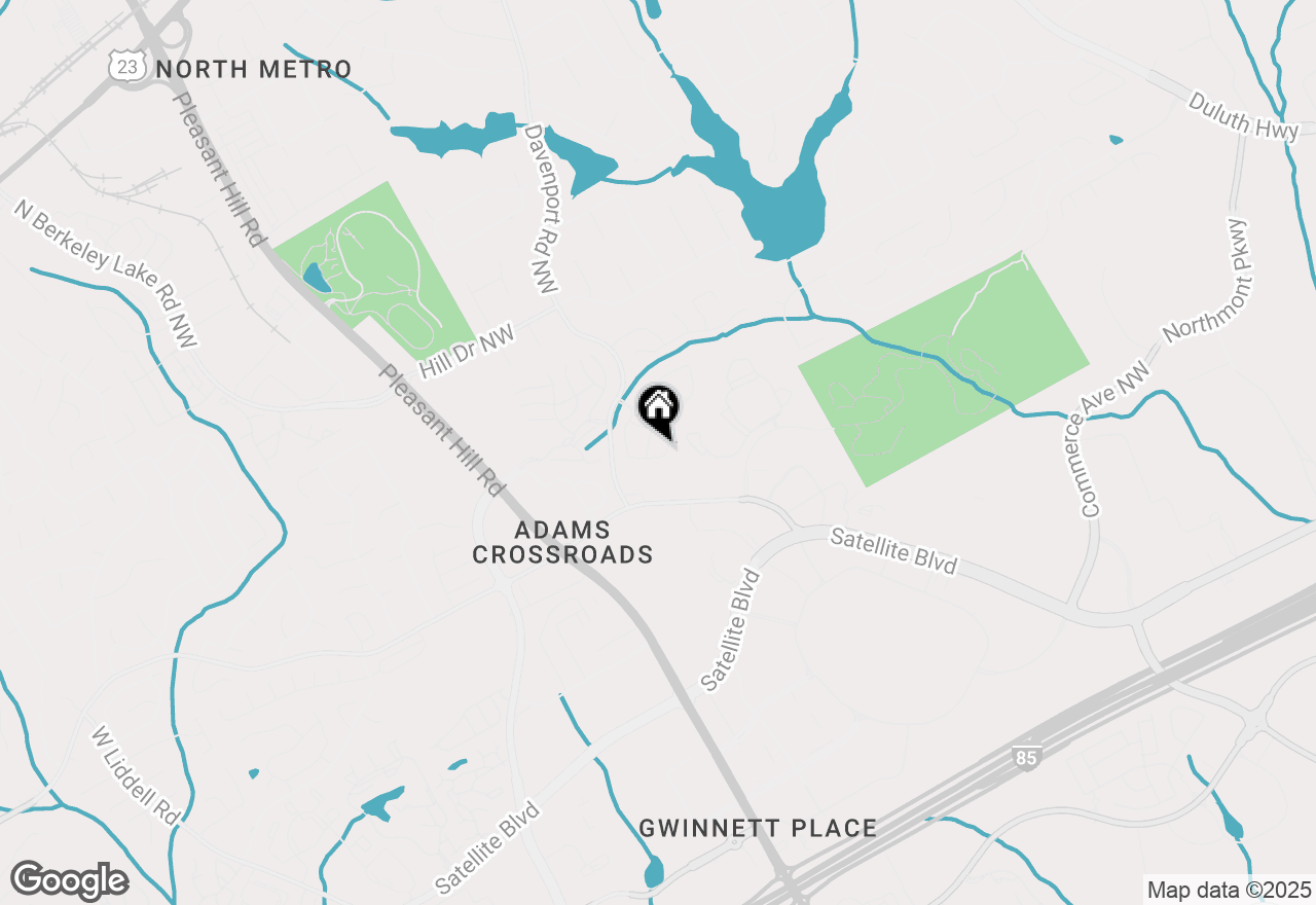 Map of 2380 Fairlie Drive, Duluth, GA 30096