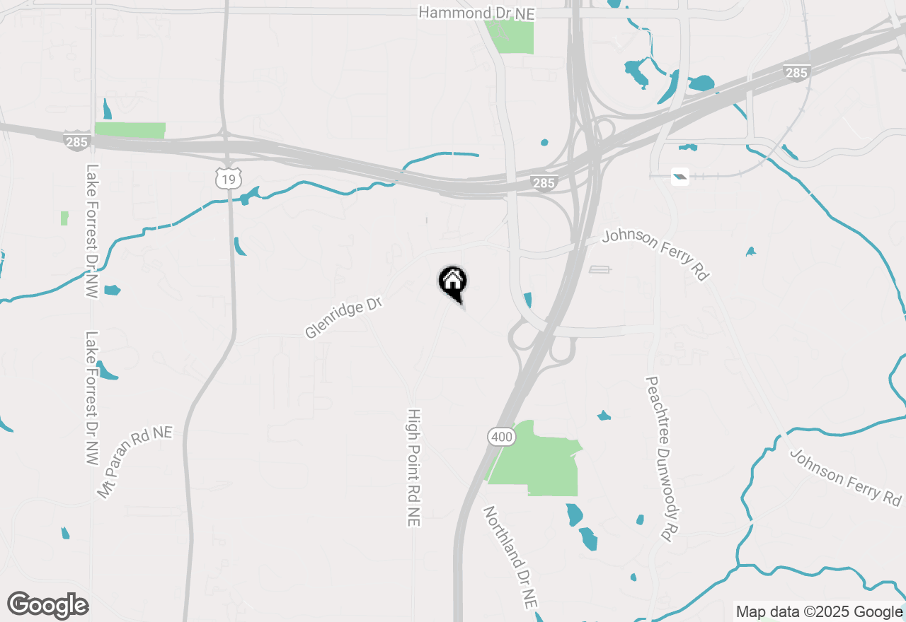 Map of 5435 High Point Road, Atlanta, GA 30342