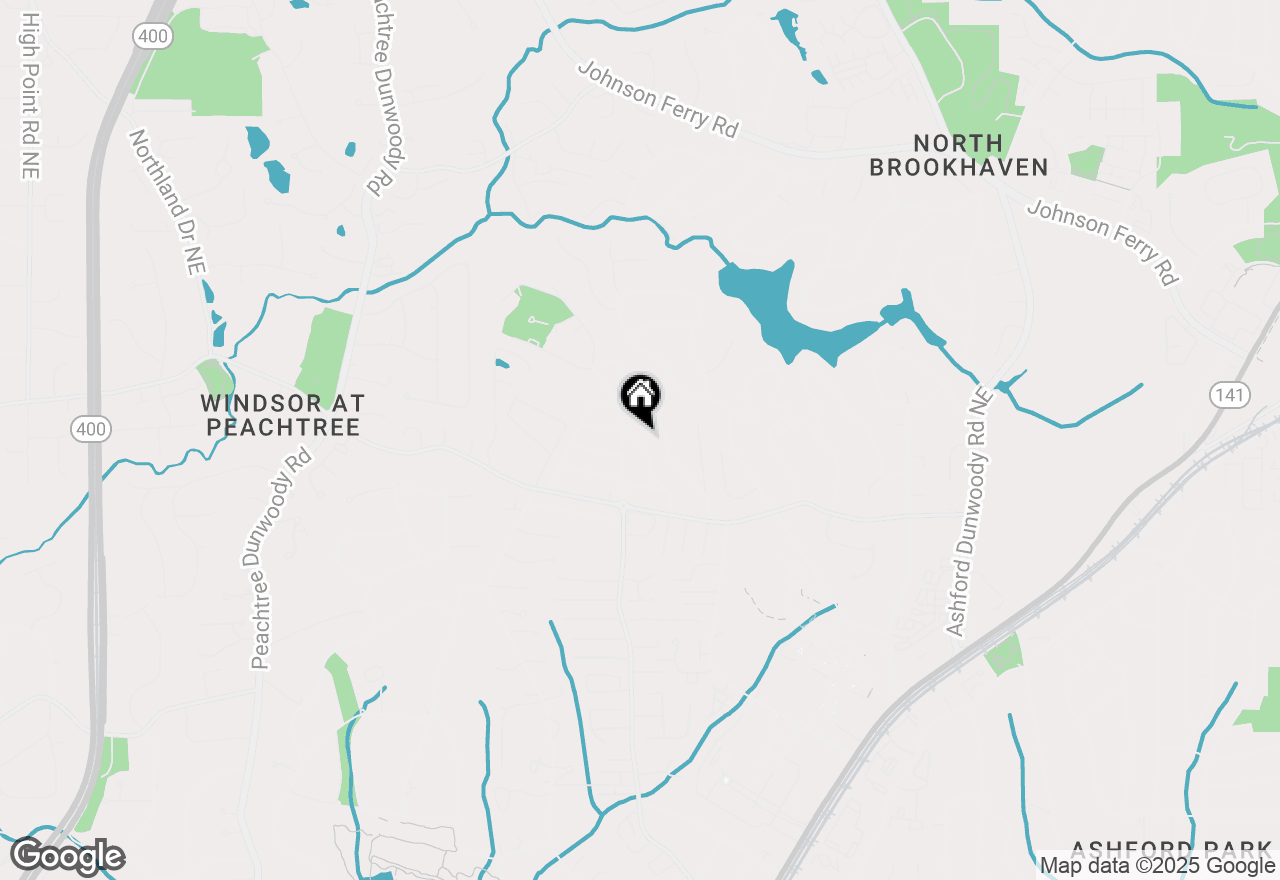 Map of 3209 Mae Avenue Ne, Brookhaven, GA 30319