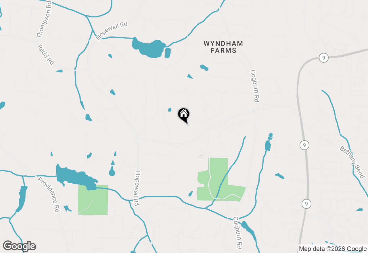 Map of 2600 Bethany Church Road, Milton, GA 30004