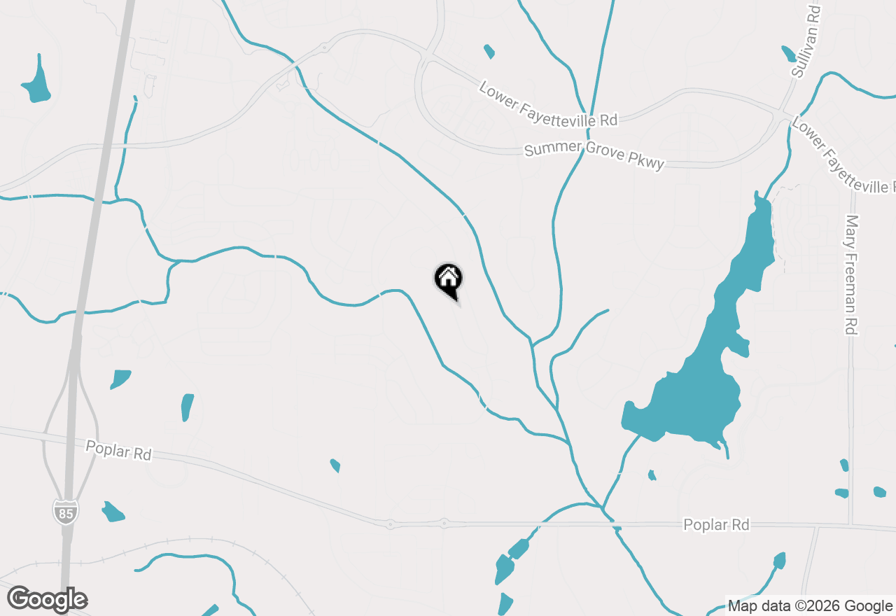 Map of 74 Greenview Drive, Newnan, GA 30265