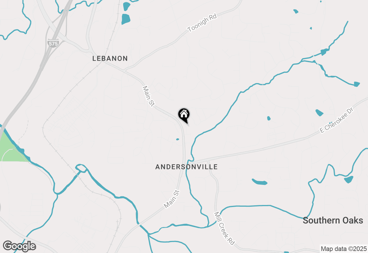 Map of 252 Stone Park Drive, Woodstock, GA 30188