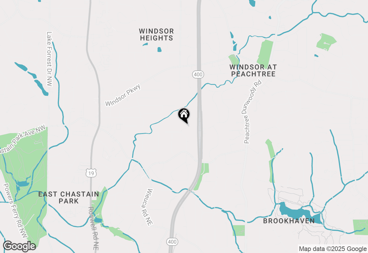 Map of 4356 N Buckhead Drive, Atlanta, GA 30342