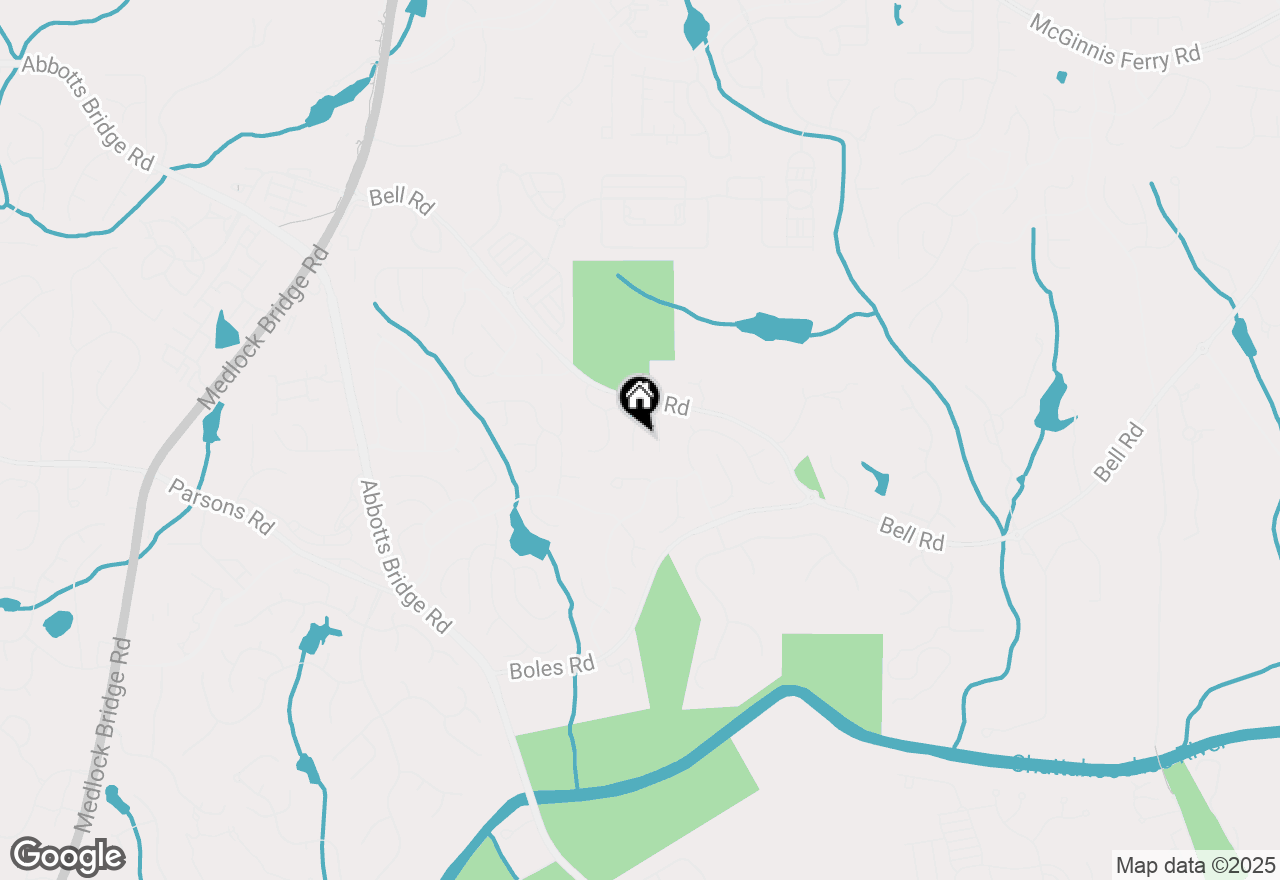 Map of 6790 Wolford Court, Johns Creek, GA 30097