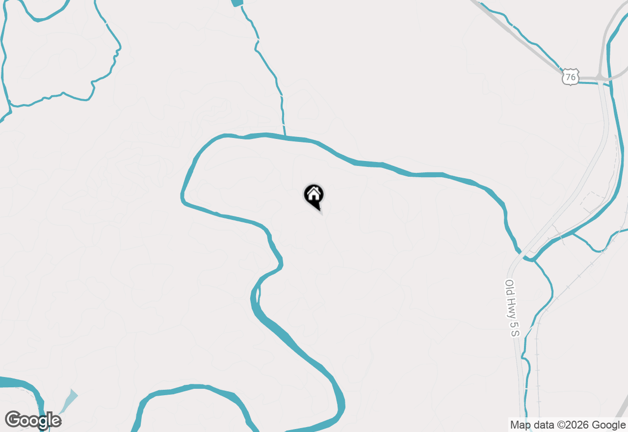 Map of Lot 560 Chattle Way, Ellijay, GA 30540