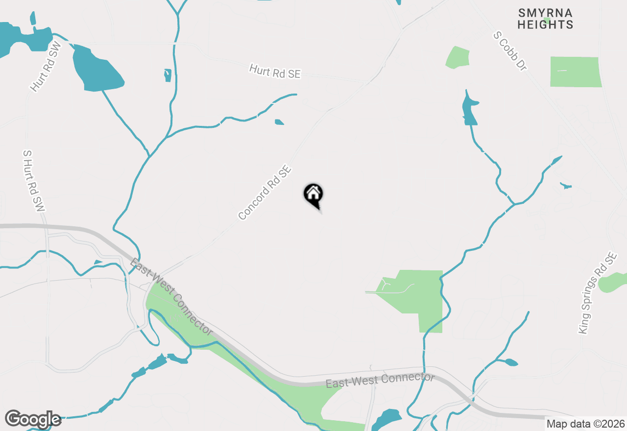 Map of 341 Mockingbird Lane Se, Smyrna, GA 30082
