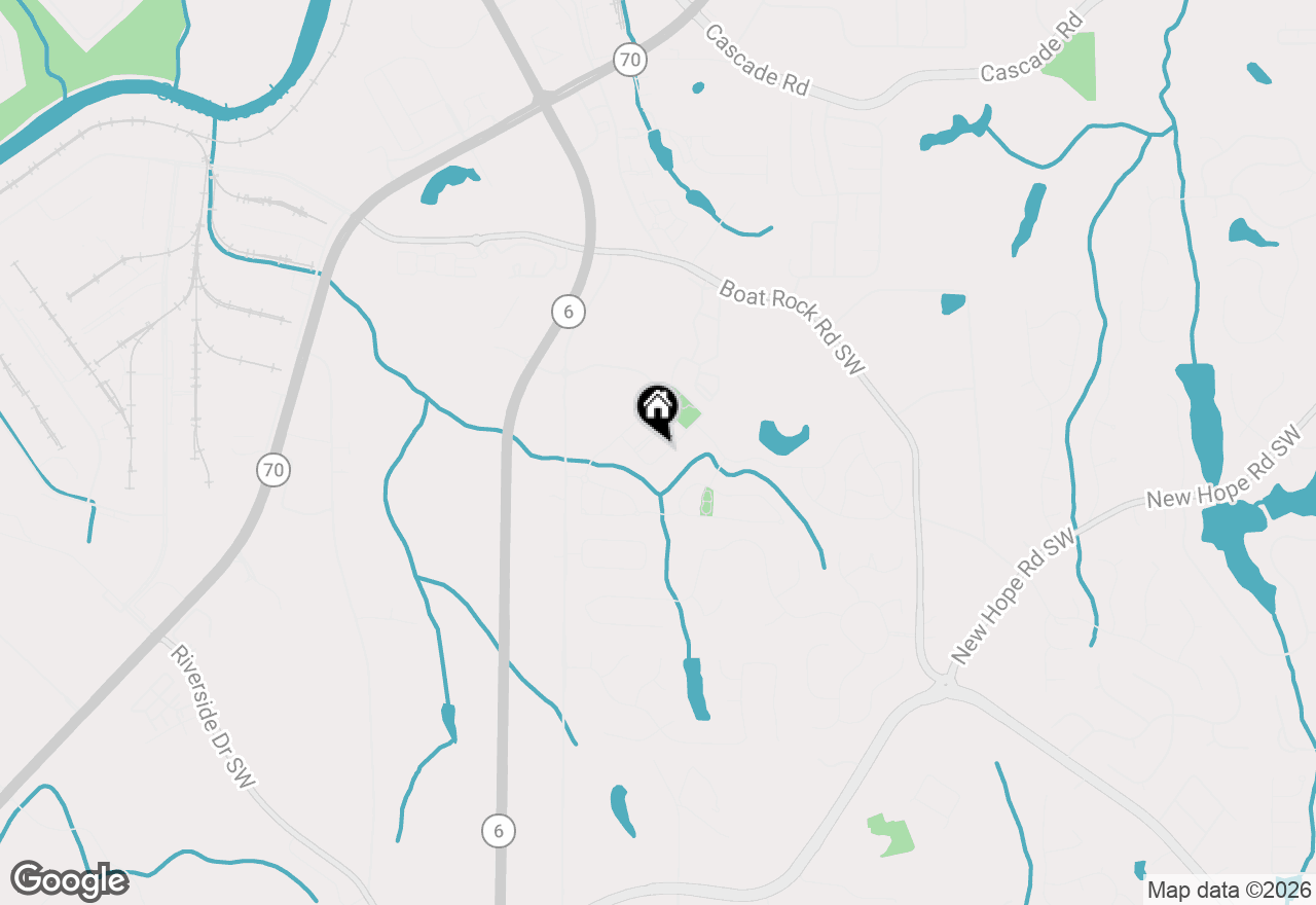 Map of 1545 Reel Lake Drive Sw #304, Atlanta, GA 30331