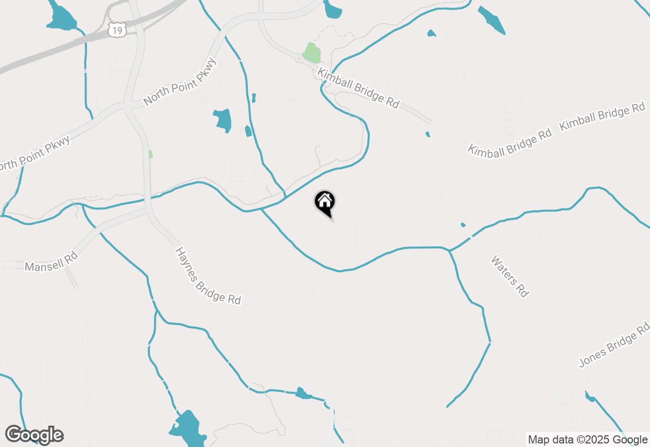 Map of 725 High Hampton Run, Alpharetta, GA 30022