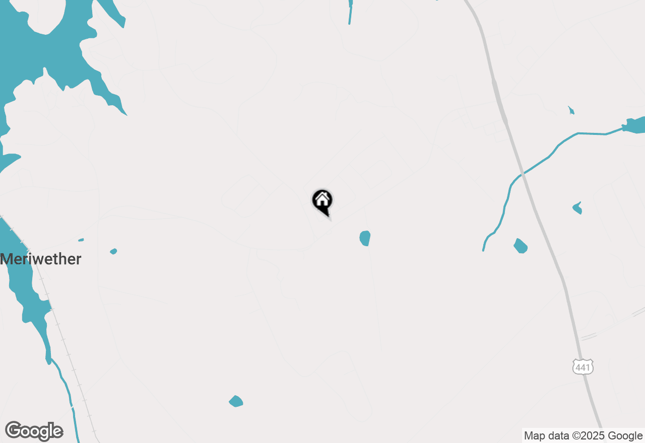 Map of 390 Riley Circle, Milledgeville, GA 31061