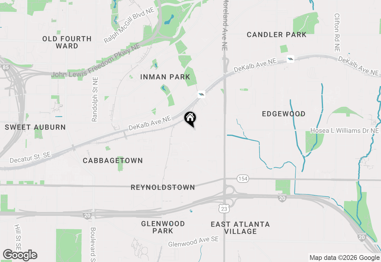 Map of 53 Moda Lane, Atlanta, GA 30316