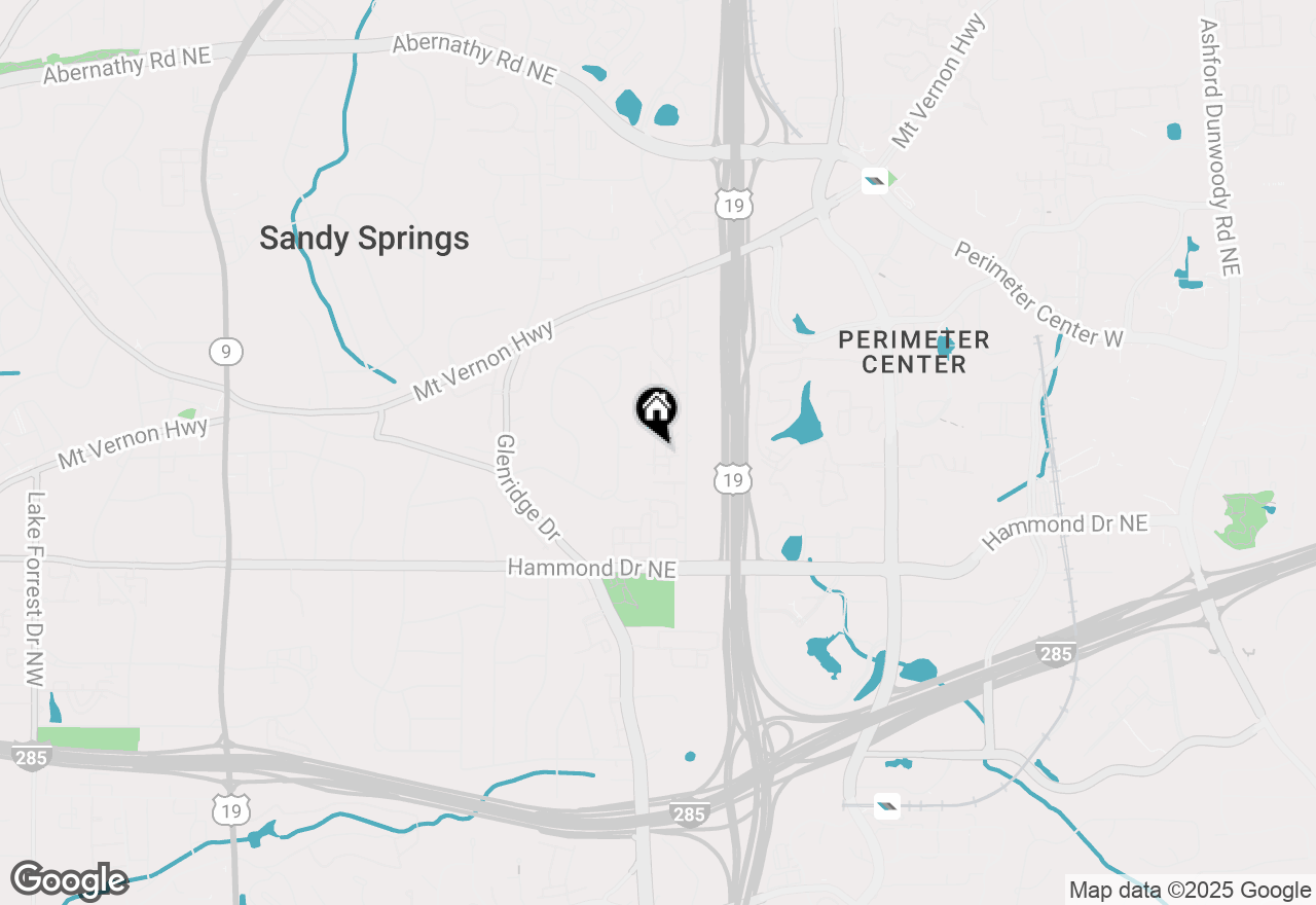 Map of 241 The South Chace Road, Sandy Springs, GA 30328