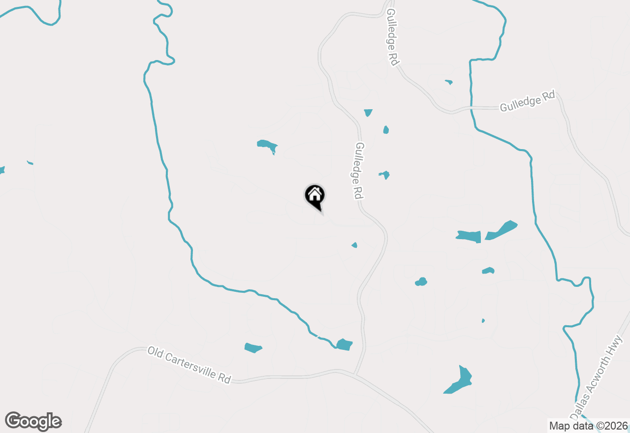 Map of 30 Acres On Tranqulity Way, Dallas, GA 30132