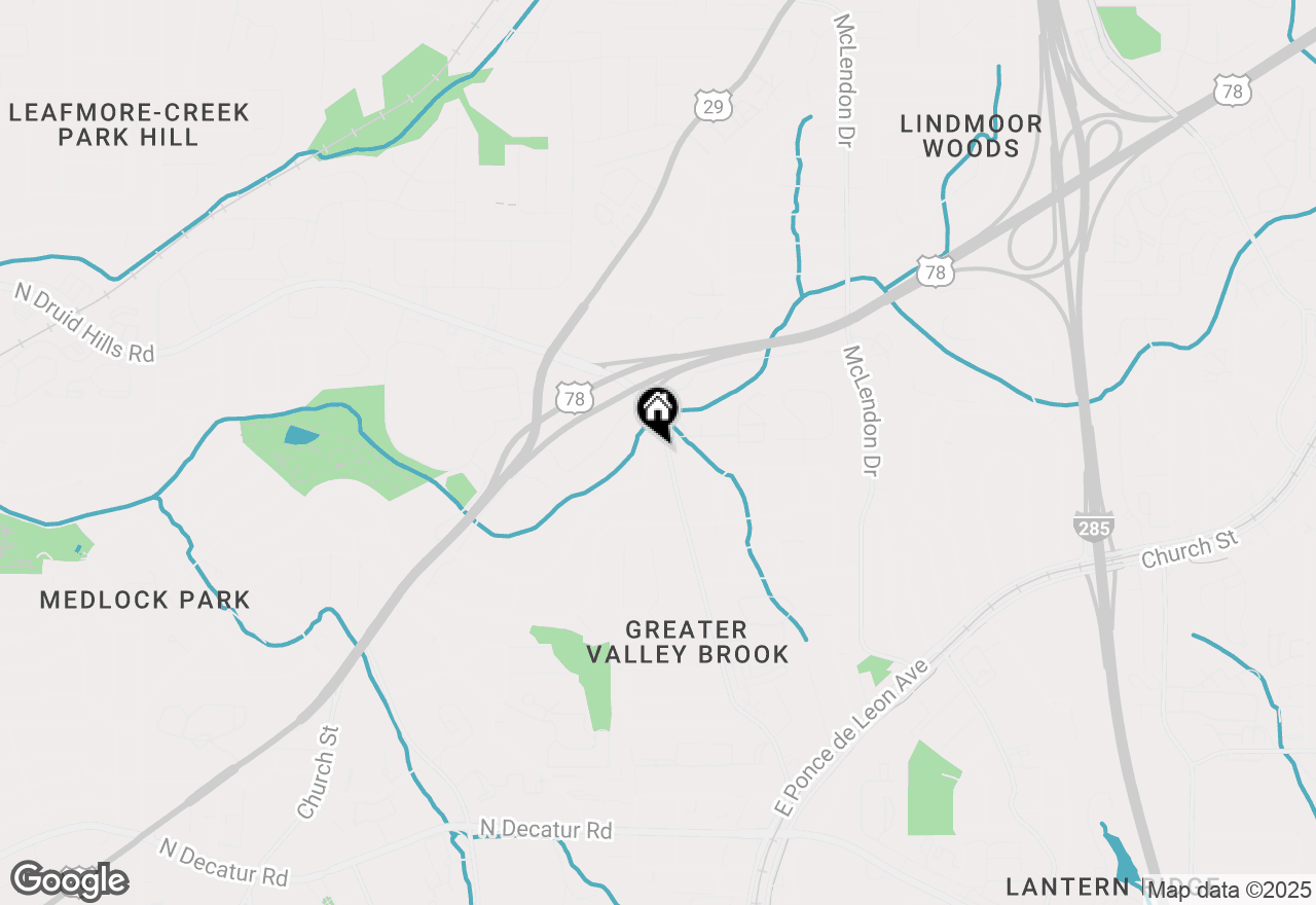 Map of 3009 Orion Drive, Decatur, GA 30033