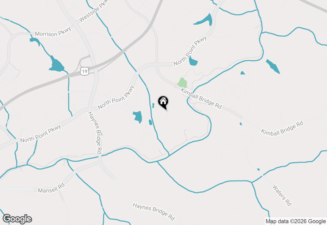 Map of 970 Gunter Court, Alpharetta, GA 30022