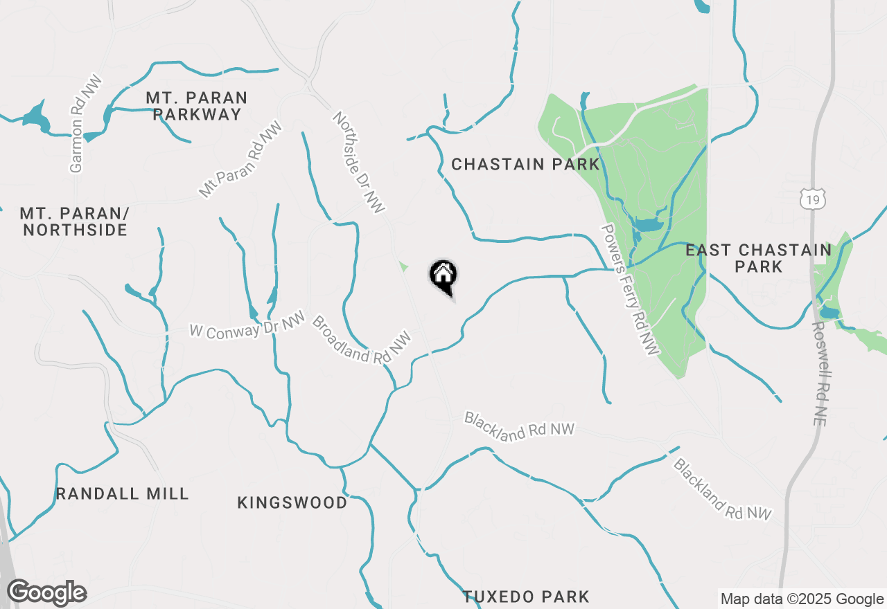 Map of 499 Broadland Road, Atlanta, GA 30342