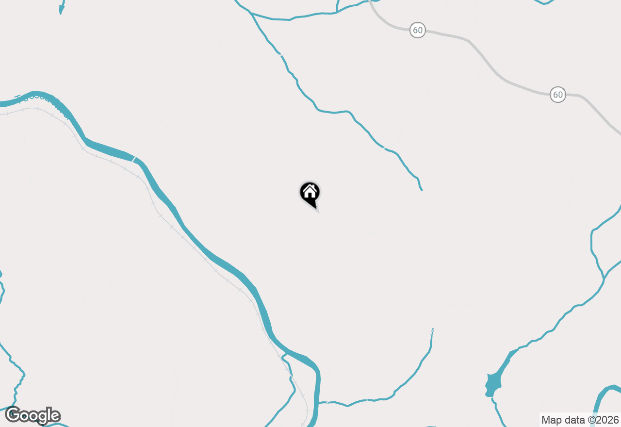 Map of 955 Old Toccoa Loop, Mineral Bluff, GA 30559