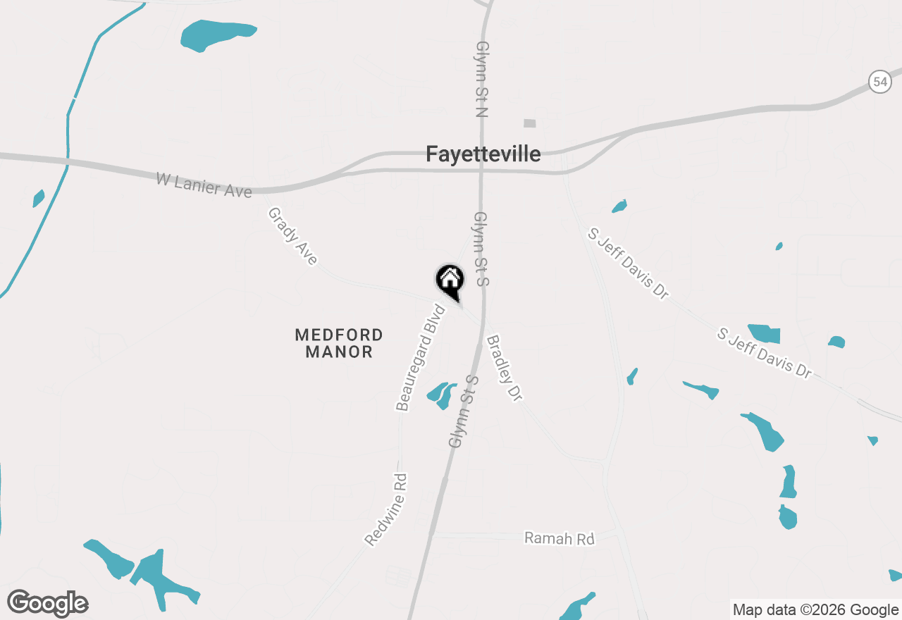 Map of 100 Stayman Park, Fayetteville, GA 30215
