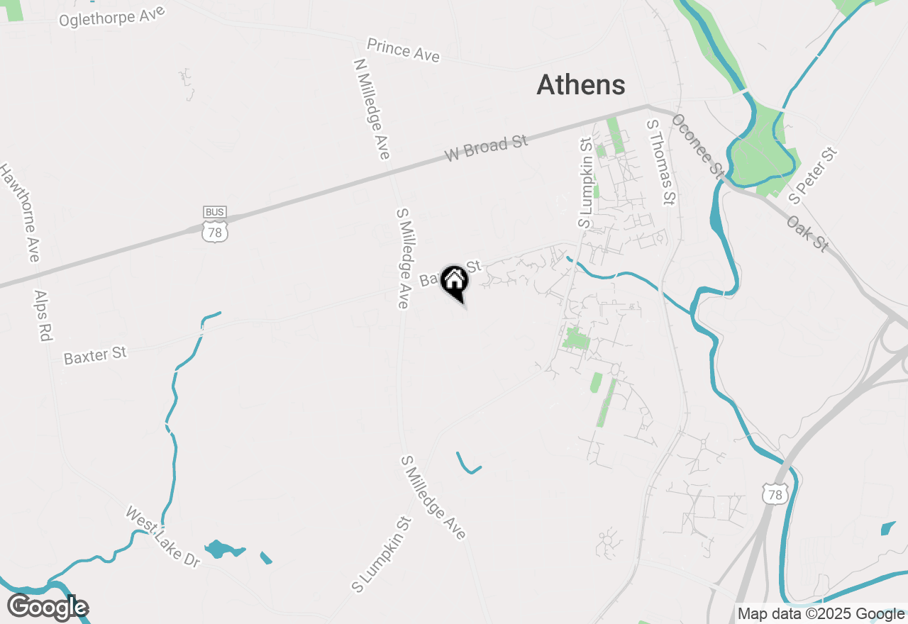 Map of 174 Talmadge Street #11, Athens, GA 30606