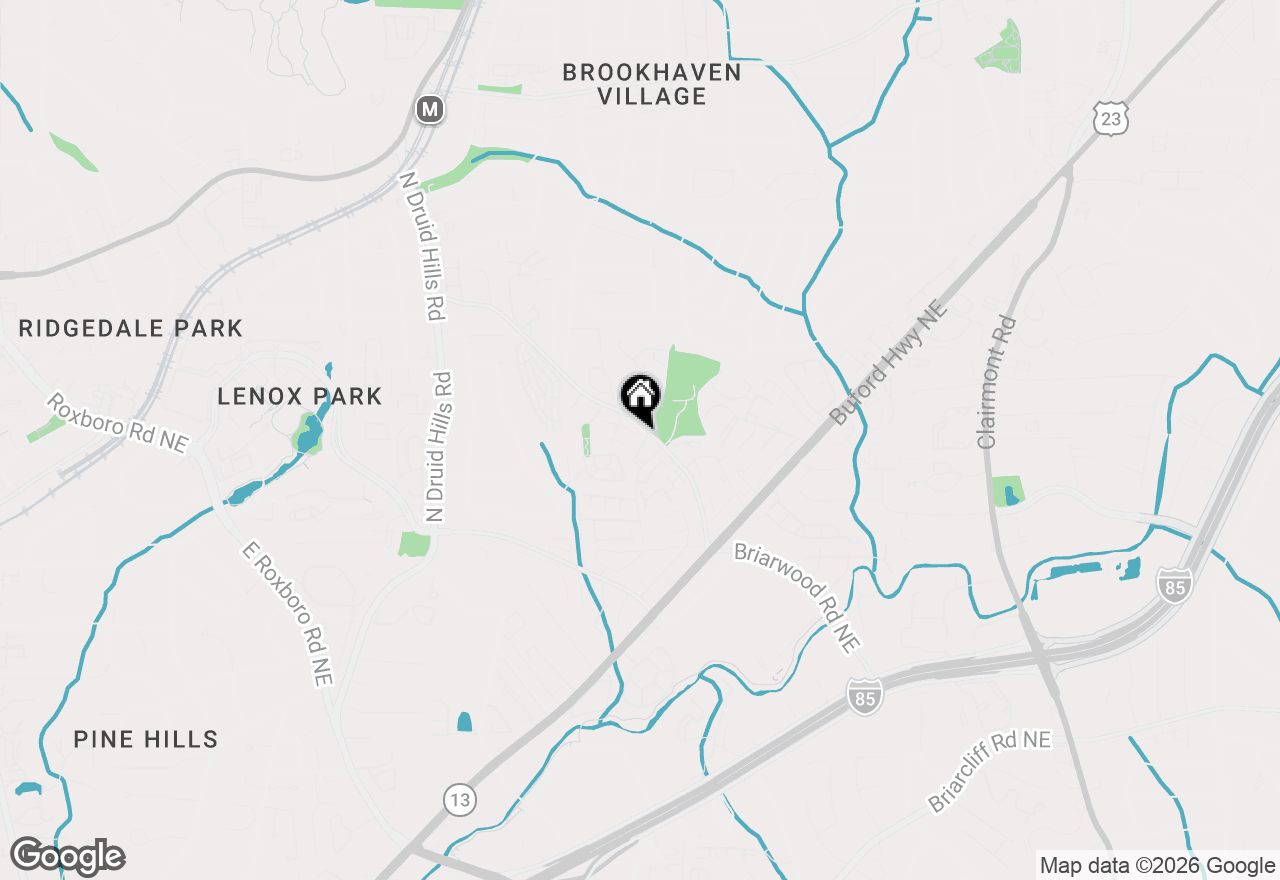 Map of 2188 Millennium Way Ne, Brookhaven, GA 30319