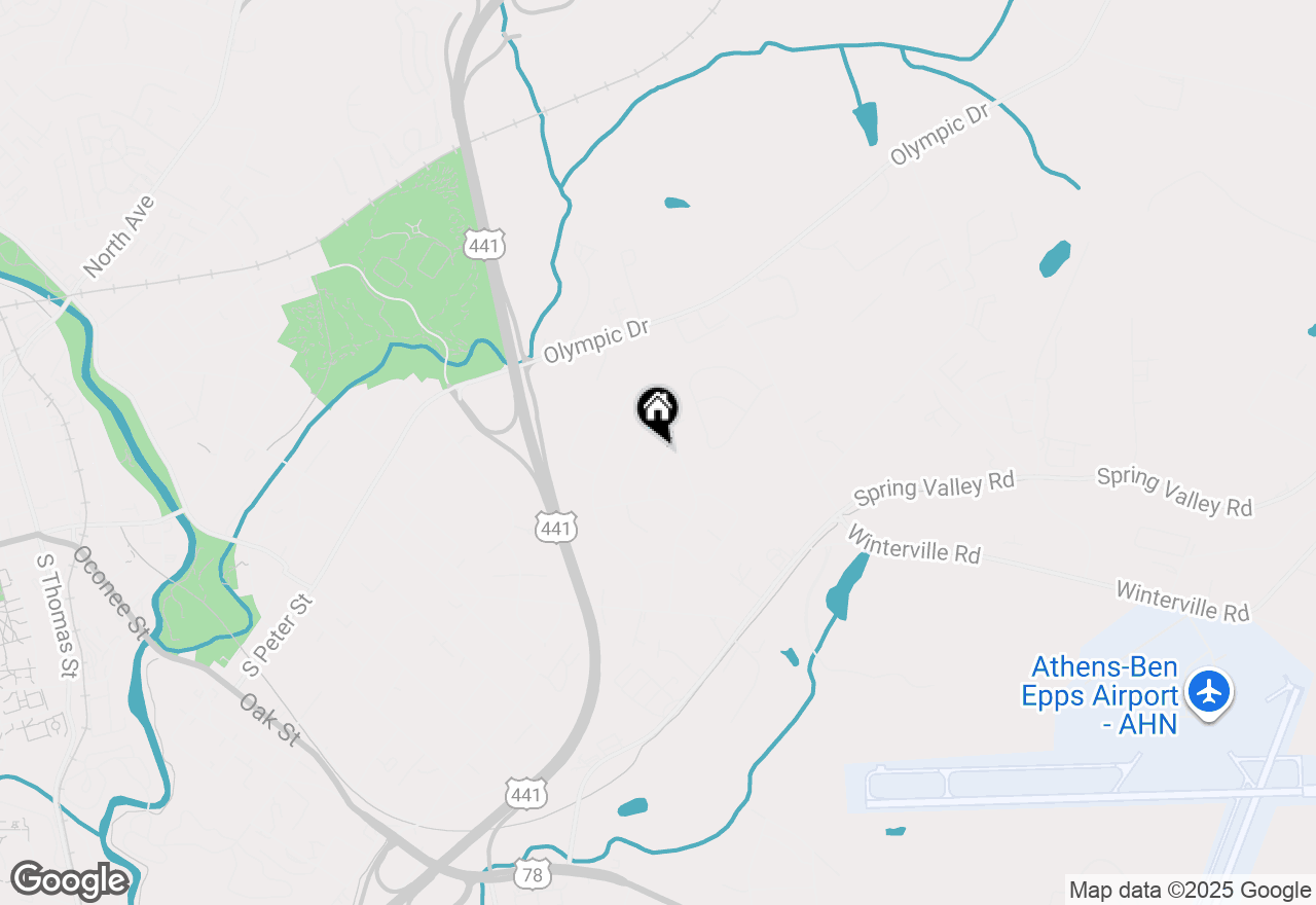 Map of 159 Wright Circle, Athens, GA 30601