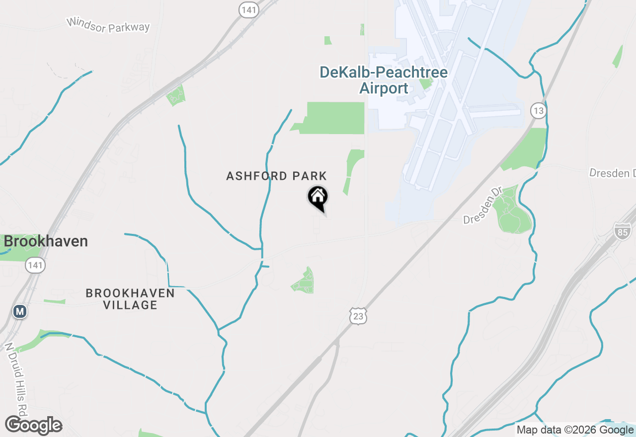 Map of 2690 Derby Walk Ne, Atlanta, GA 30319