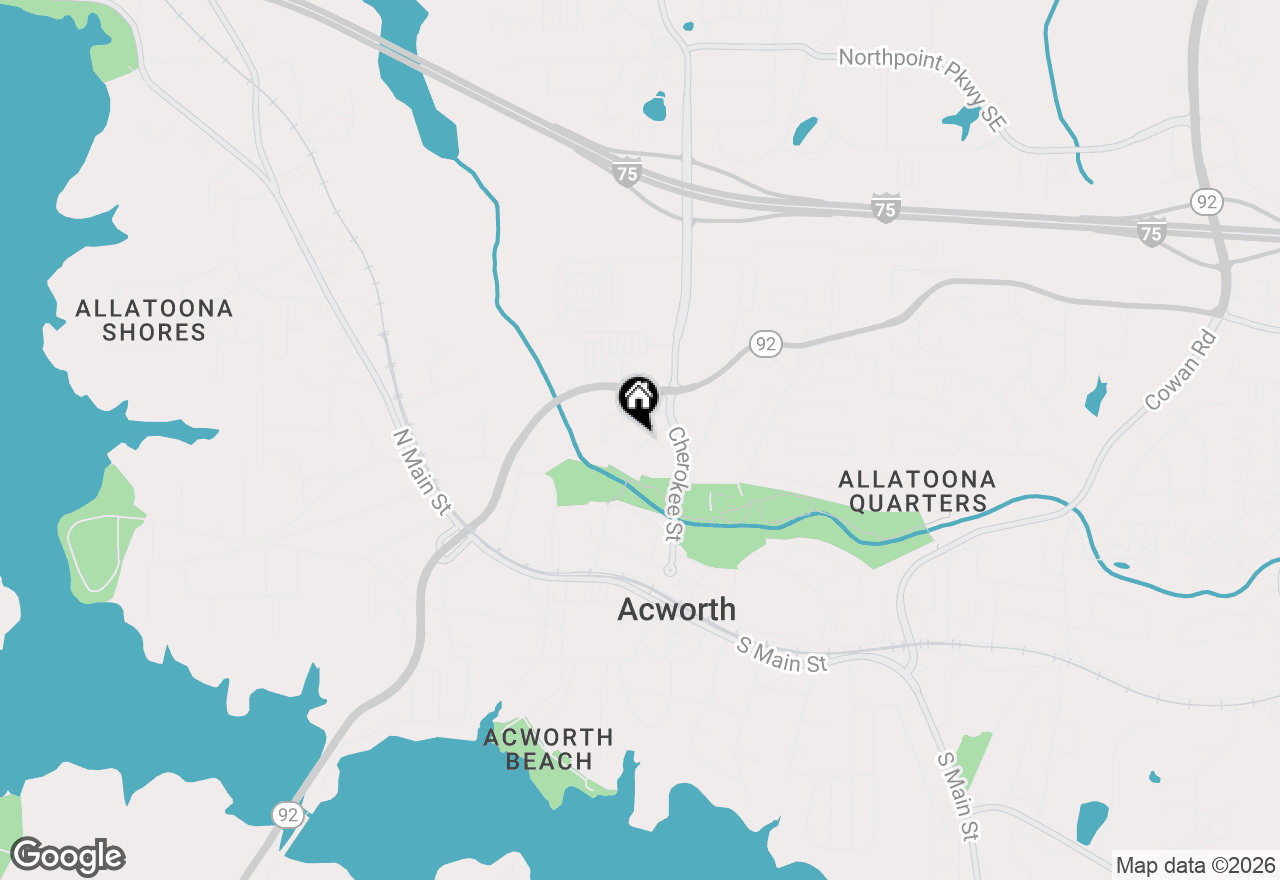 Map of 4901 Jenny Drive, Acworth, GA 30101