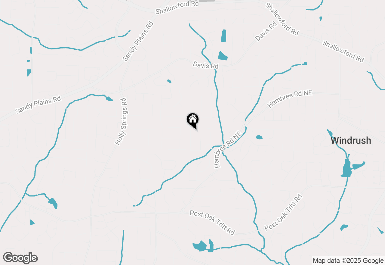 Map of 2934 Wendover Street, Marietta, GA 30062