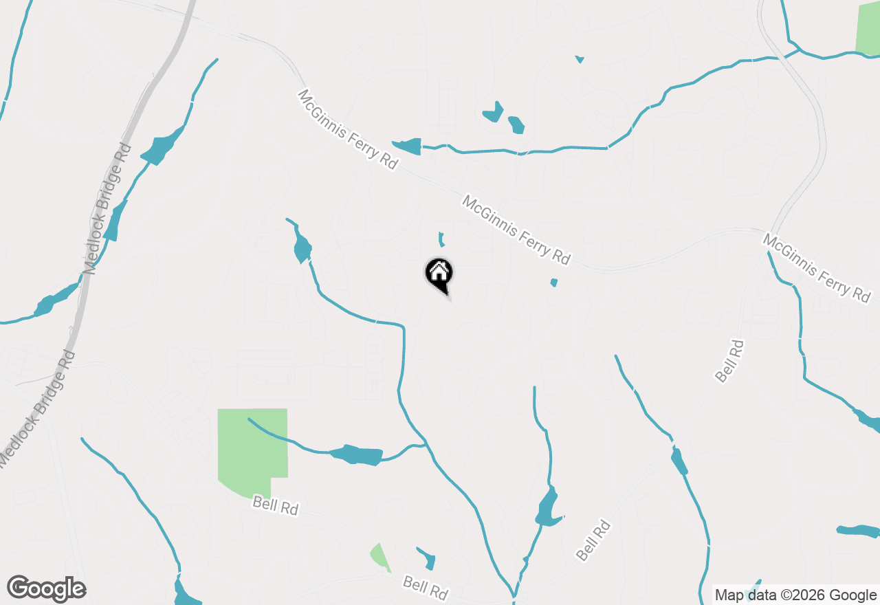 Map of 120 Croftwood Court, Johns Creek, GA 30097