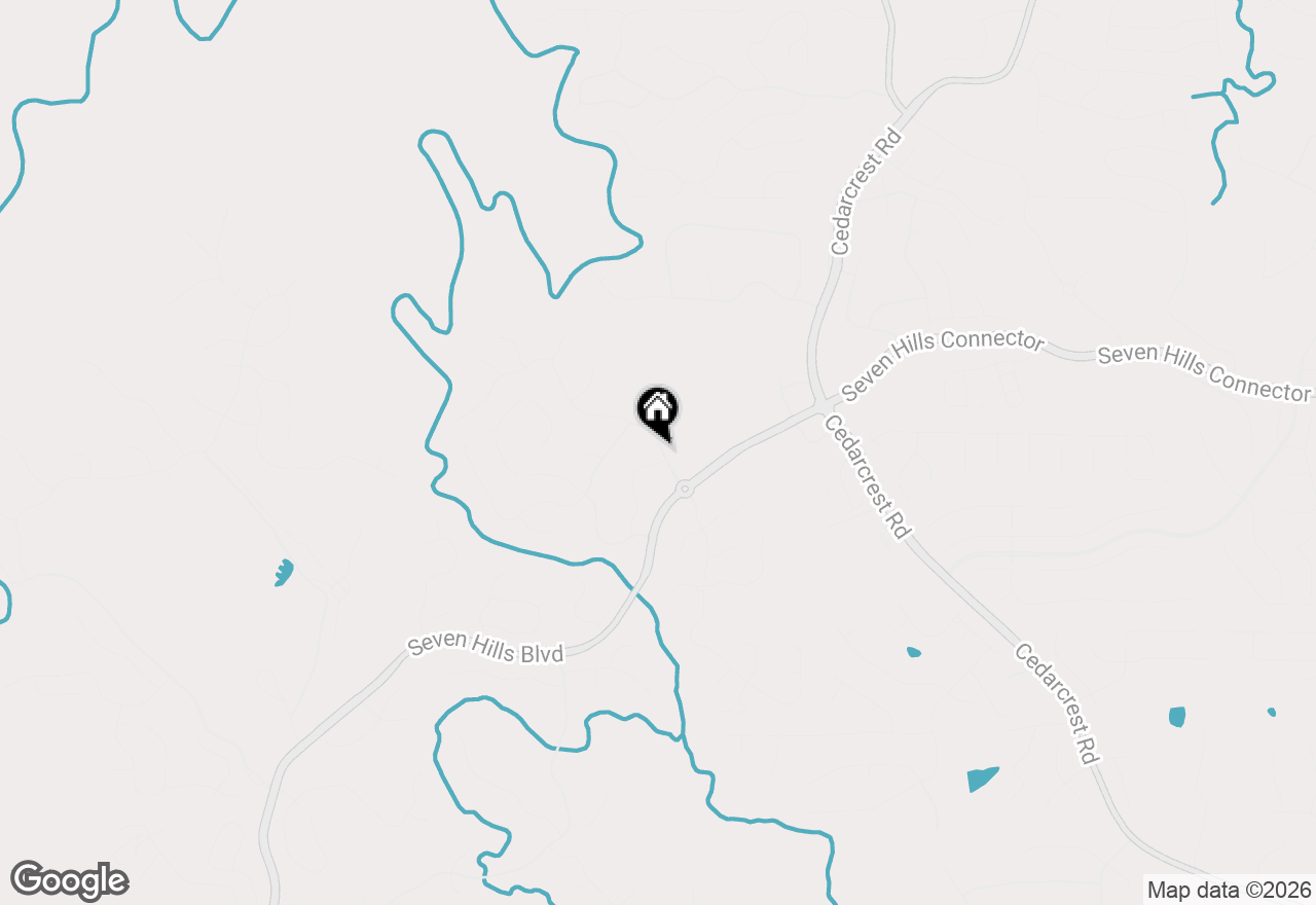 Map of 105 Blackberry Run Drive, Dallas, GA 30132