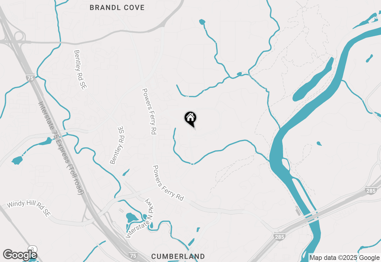 Map of 1626 Aldworth Place Se, Atlanta, GA 30339