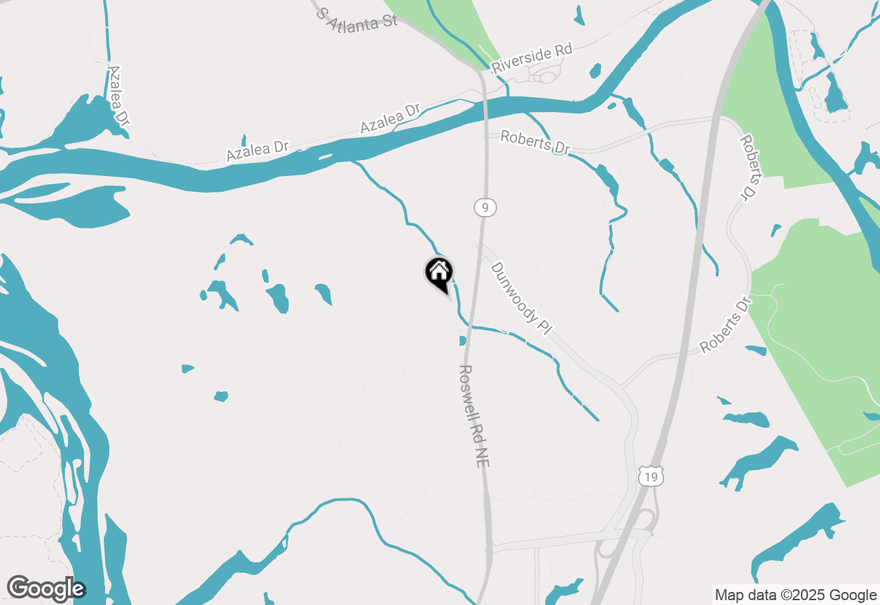 Map of 8740 Roswell Road #10H, Atlanta, GA 30350