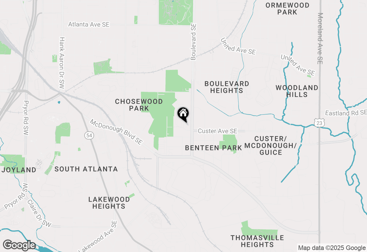 Map of 1410 Cozy Court #304, Atlanta, GA 30315