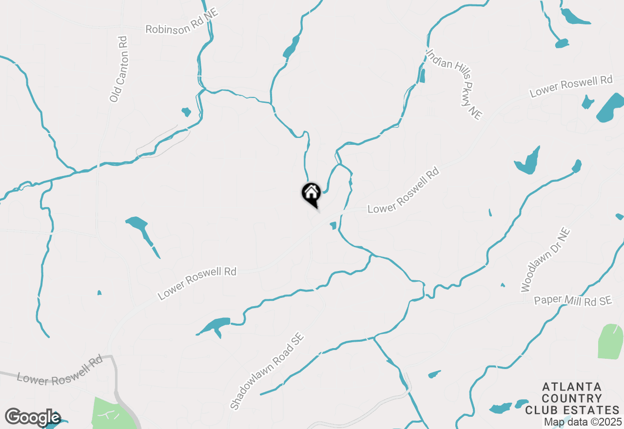 Map of 141 Indian Hills Court, Marietta, GA 30068