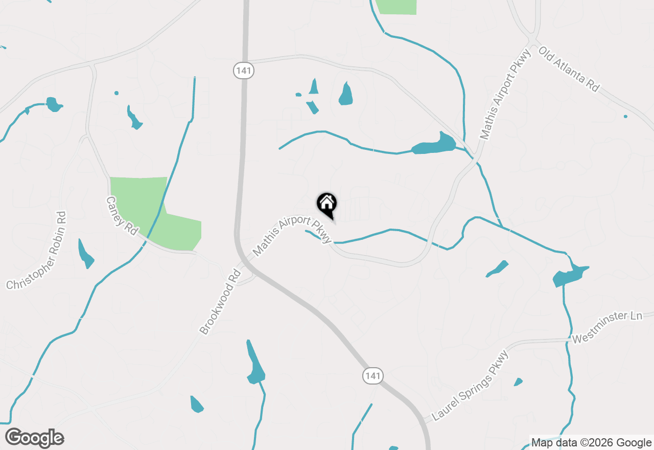 Map of 2940 Bentbill Crossing, Cumming, GA 30041