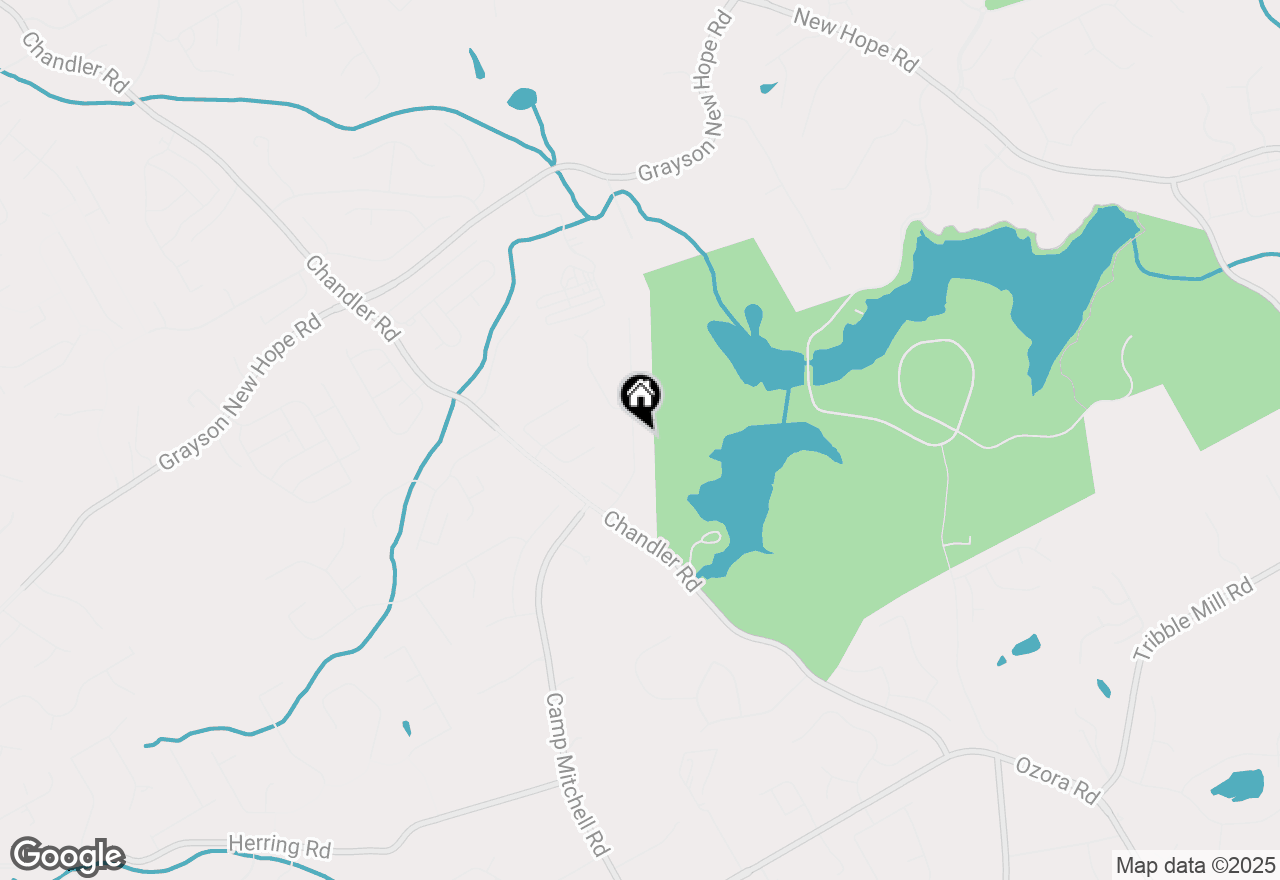Map of 705 Harbor Bay Drive, Lawrenceville, GA 30045