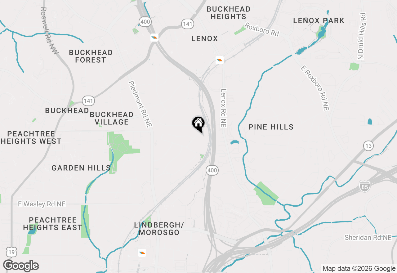 Map of 2993 Dale Drive, Atlanta, GA 30305