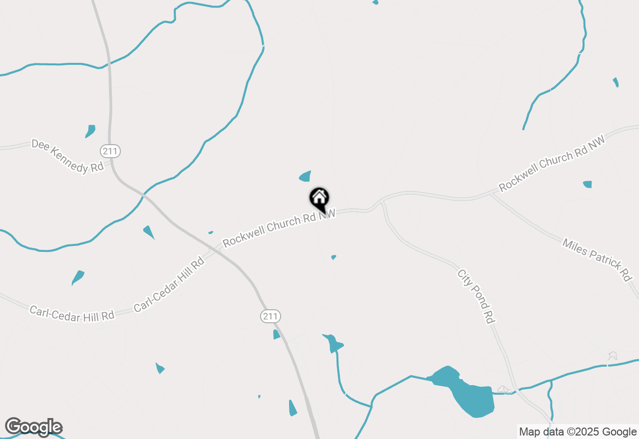 Map of 546 Rockwell Church Road Nw, Winder, GA 30680