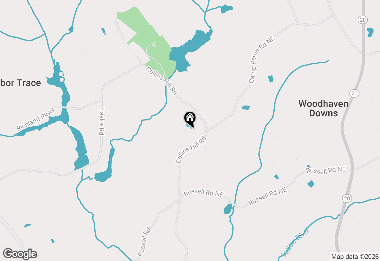 Map of 260 Wildcat Lake Drive, Lawrenceville, GA 30043