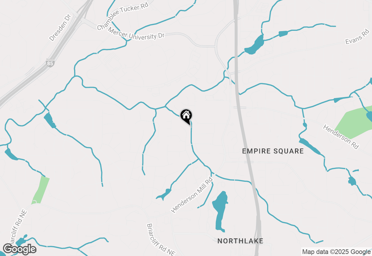 Map of 2683 Leslie Drive Ne, Atlanta, GA 30345