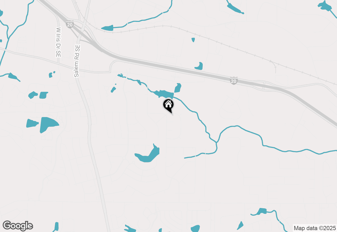 Map of 2487 Highland Drive Se, Conyers, GA 30013