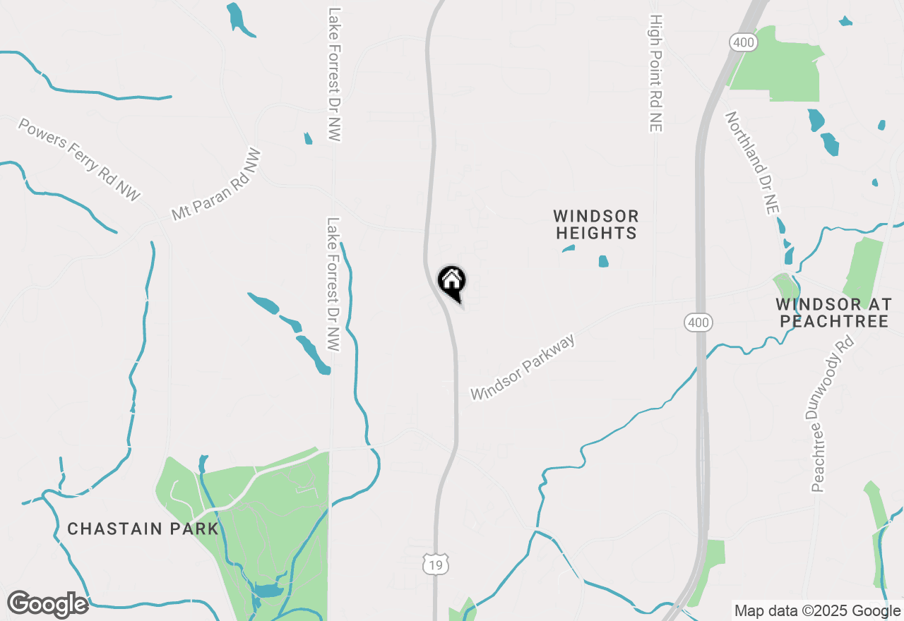 Map of 4741 Roswell Road, Sandy Springs, GA 30342