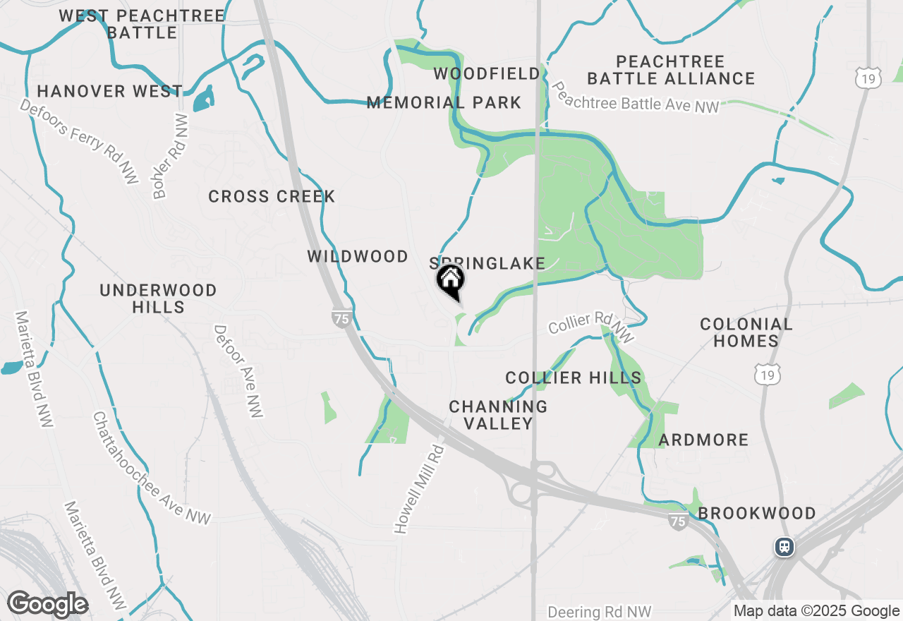 Map of 2059 Howell Mill Road Nw, Atlanta, GA 30318
