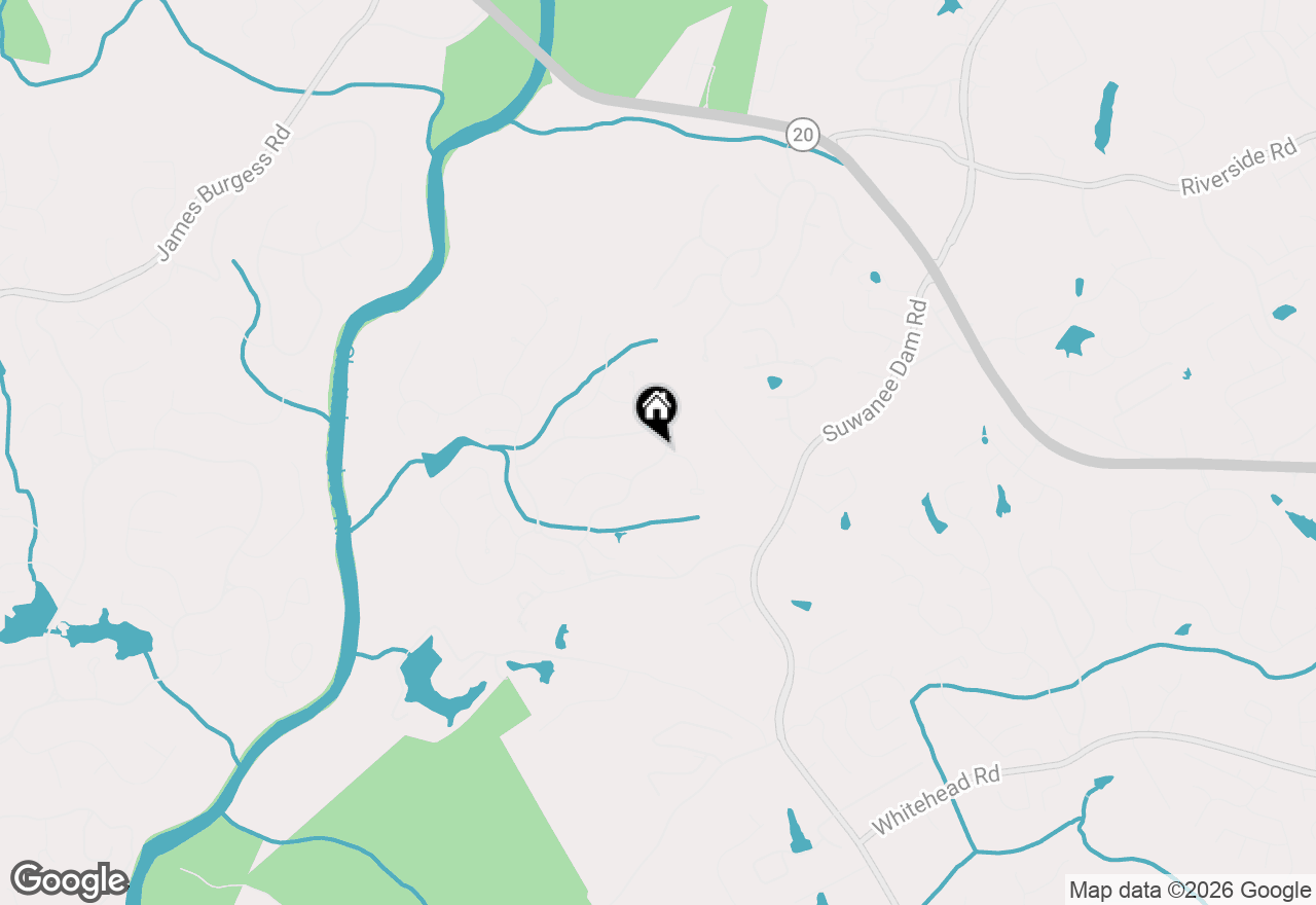 Map of 525 Big Bend Trail, Sugar Hill, GA 30518