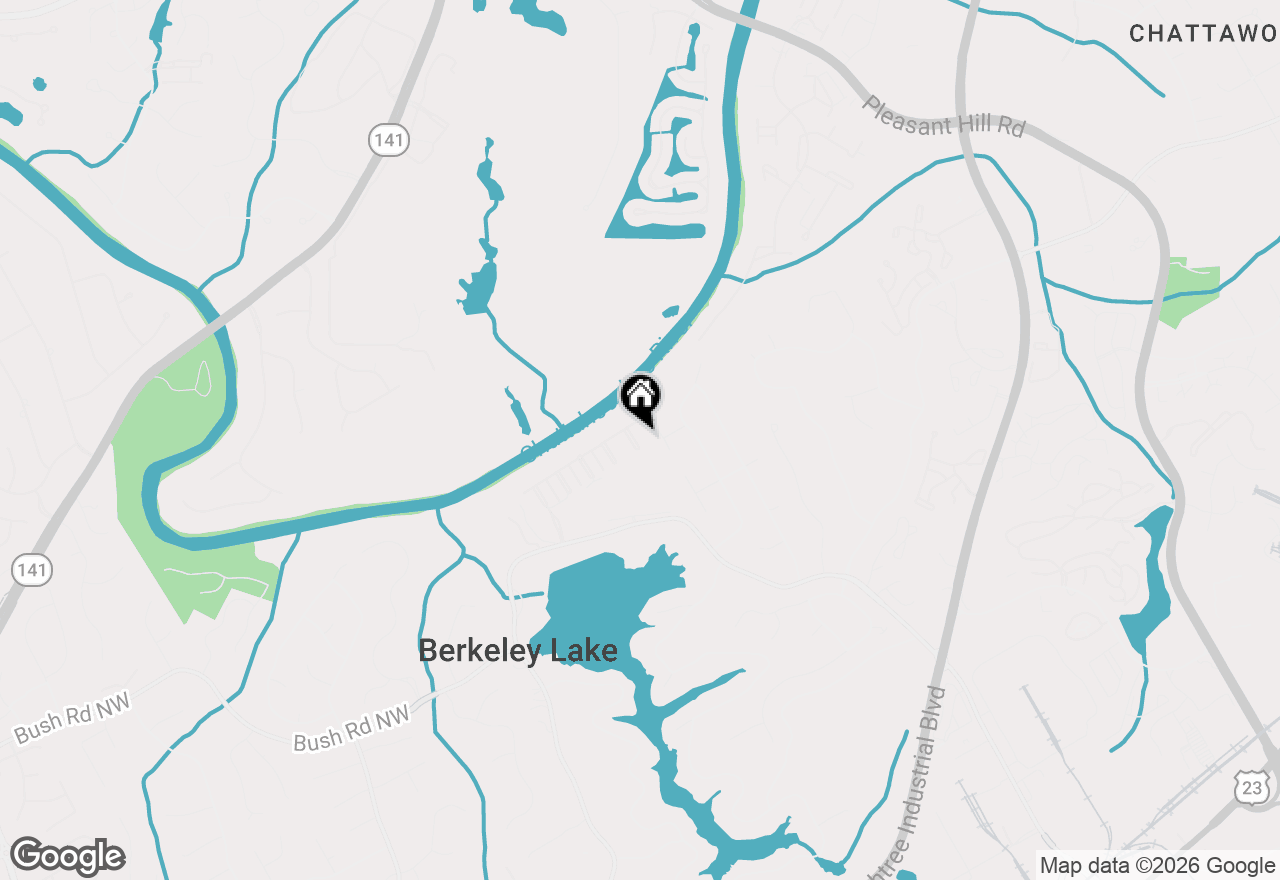 Map of 4221 Dogwood Bend Terrace, Berkeley Lake, GA 30096