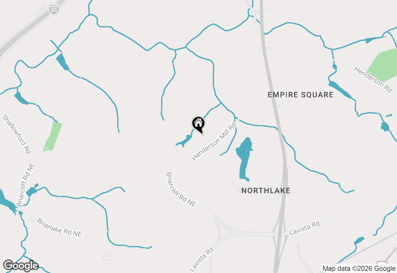 Map of 3177 Kings Arms Court Ne, Atlanta, GA 30345