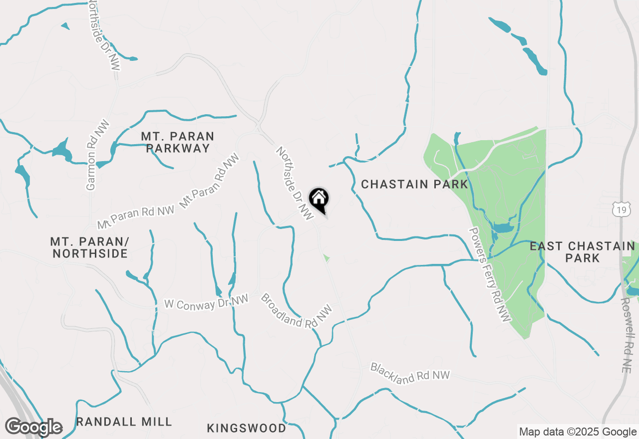 Map of 4220 Exeter Close Nw, Atlanta, GA 30327