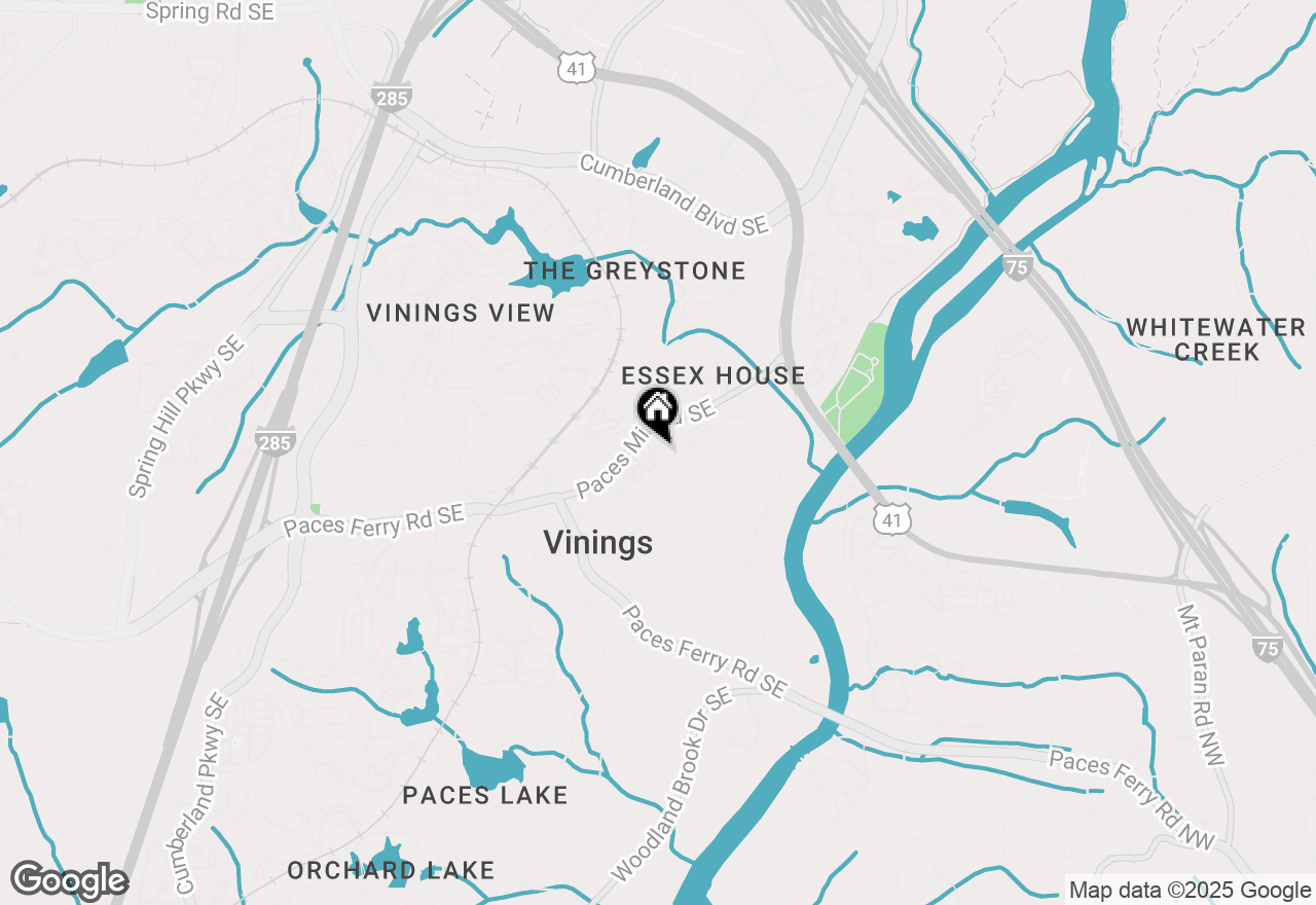 Map of 116 Paces Run, Atlanta, GA 30339