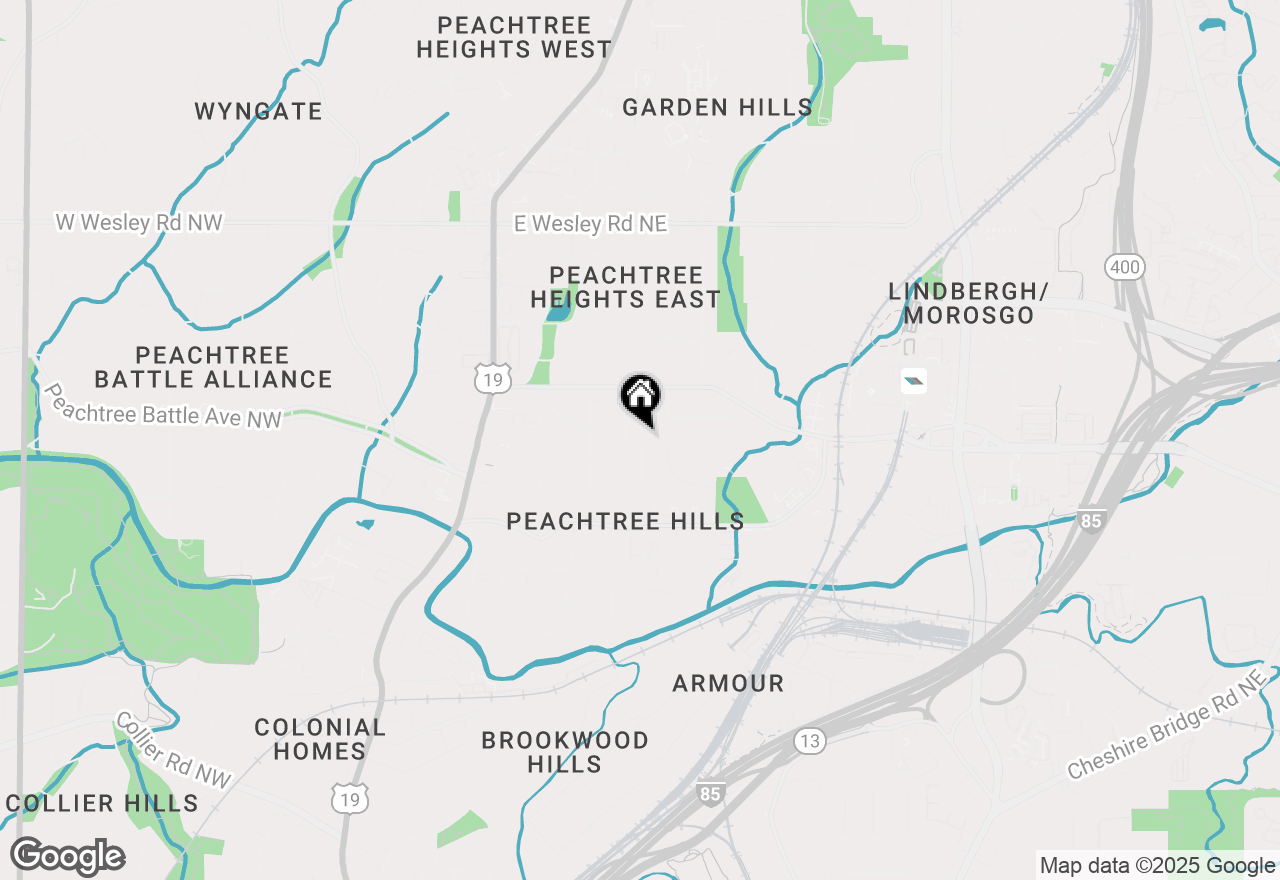 Map of 200 Eureka Drive Ne, Atlanta, GA 30305